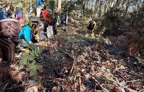 Mountain-cleanup – before